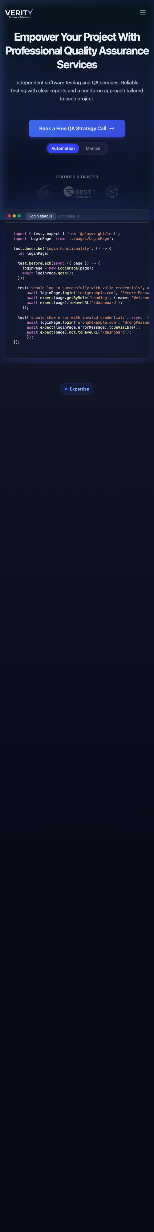 Screenshot of Verity.hr